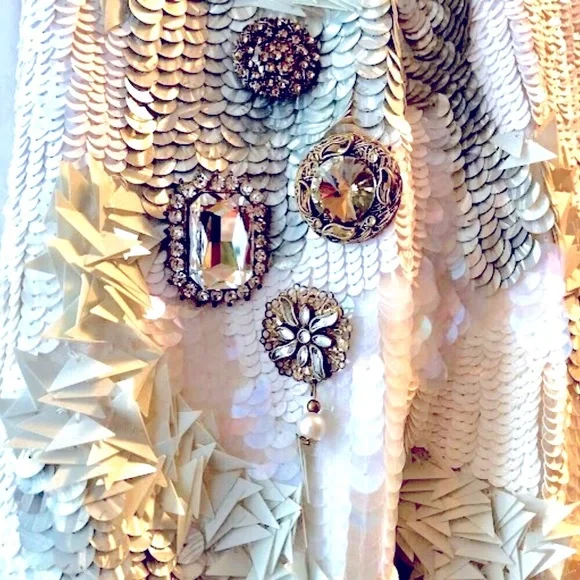 New HOUSE OF HARLOW 1960 x REVOLVE Jolie Jacket Sequin Embellished M MSRP $458